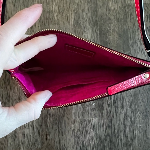 Kate Spade Red Leather Purse - Picture 6 of 8